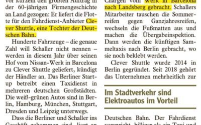 Landsberger liefert E-Autos nach Berlin
