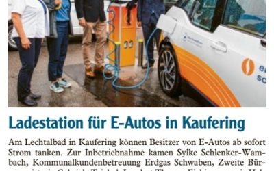 Ladestation für E-Autos in Kaufering