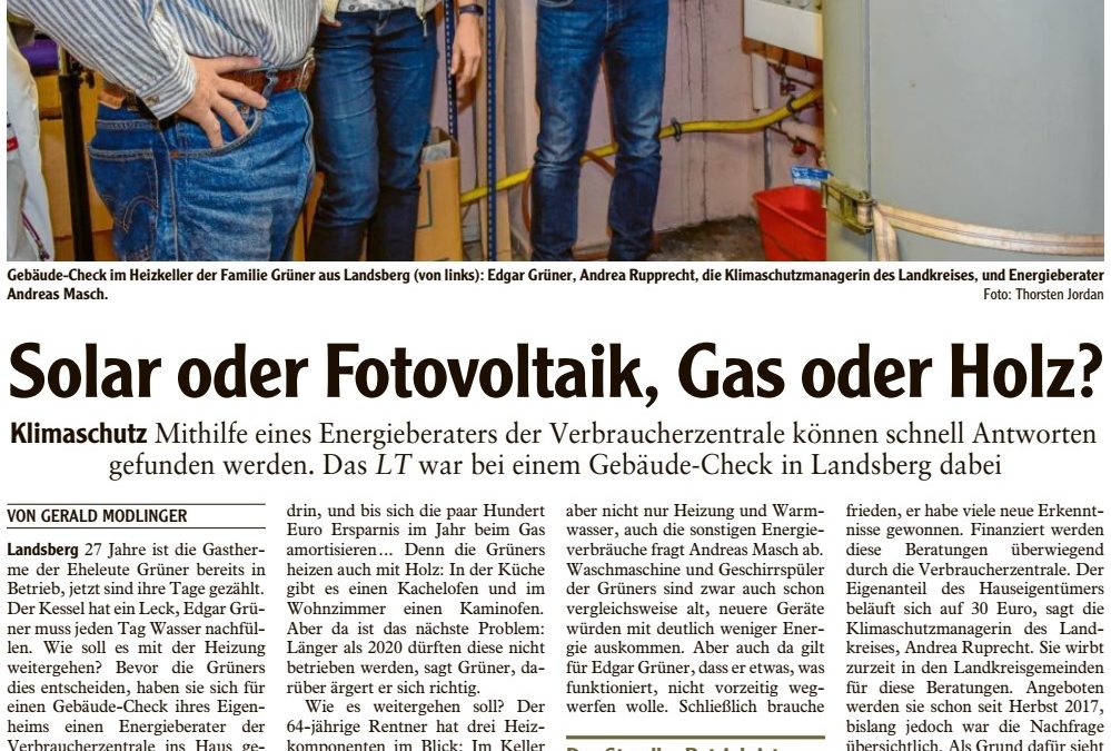 Solar oder Fotovoltaik, Gas oder Holz?