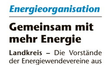 Gemeinsam mit mehr Energie