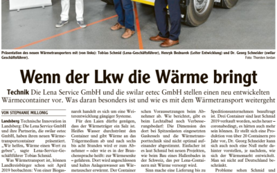 Wenn der LKW die Wärme bringt