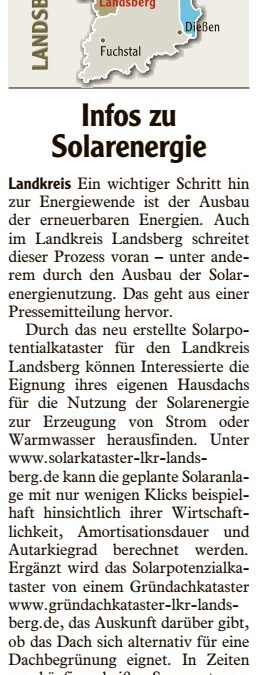 Infos zu Solarenergie