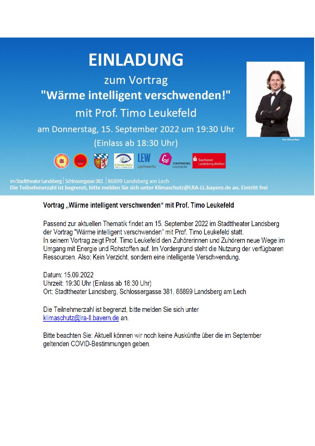 Einladung Prof. Leukefeld